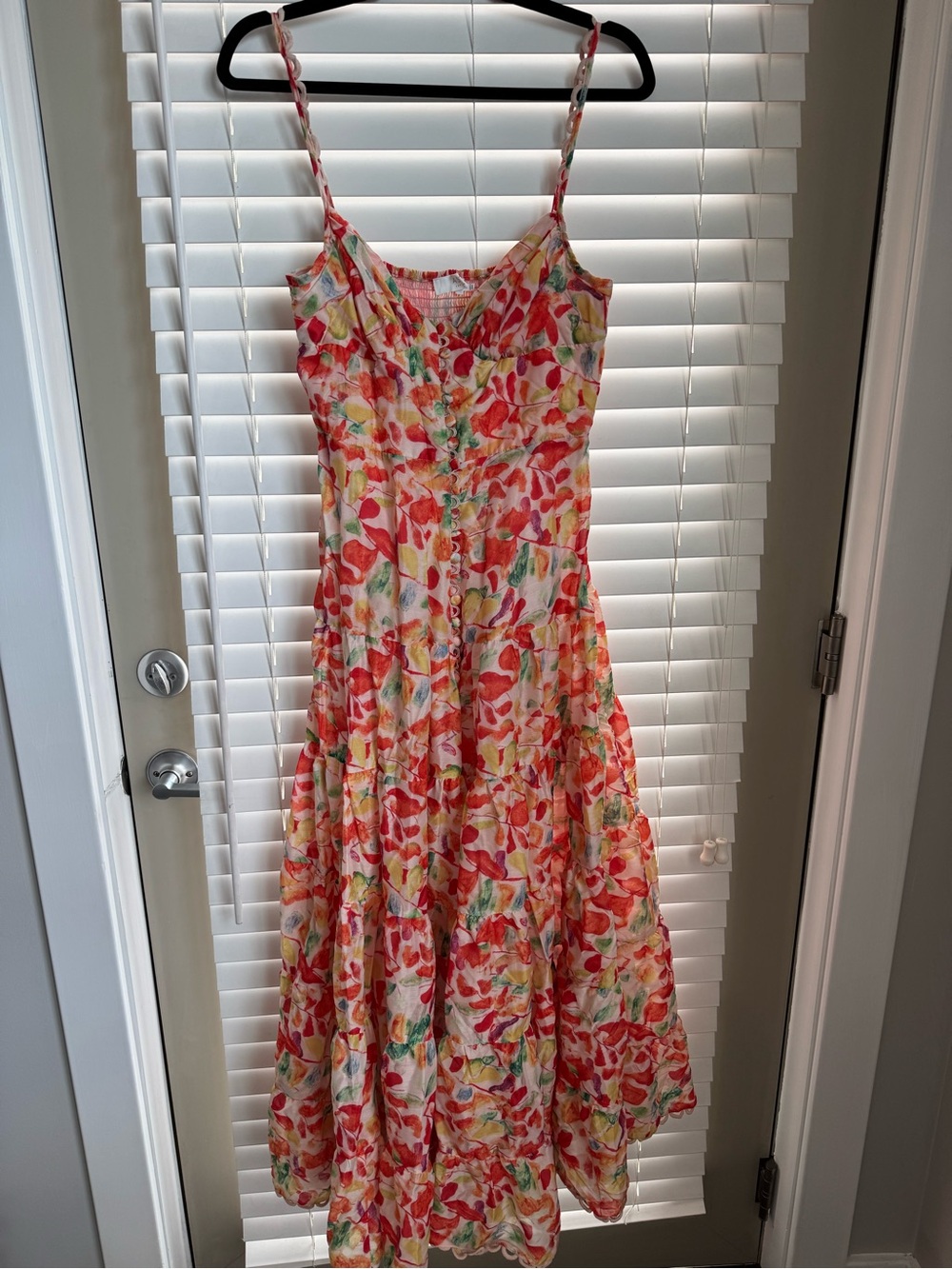 ASTR the Label Tazia Floral Maxi Dress in a red multi print - Picture 6 of 8